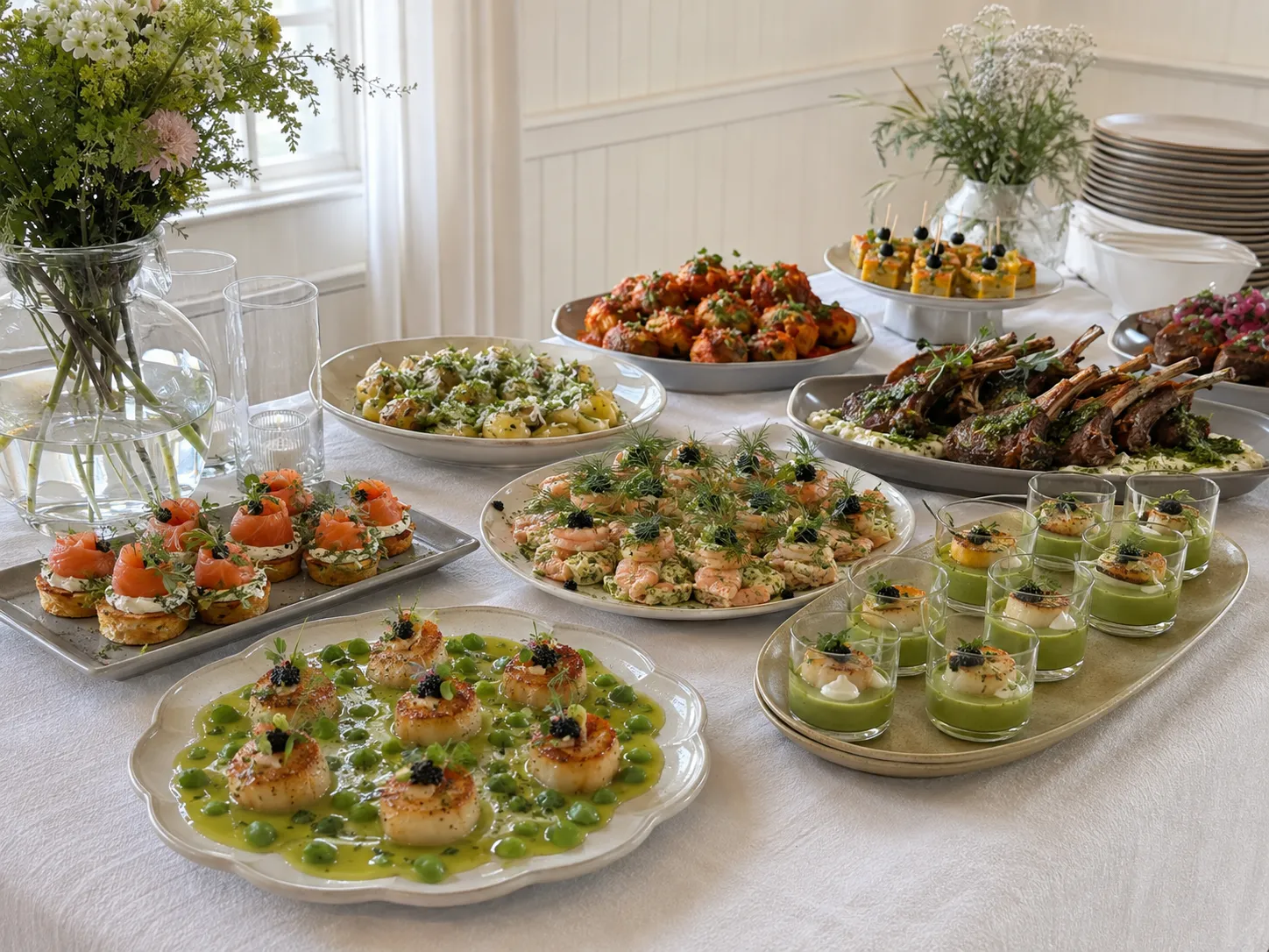 Konfirmation från Just Gourmet Catering