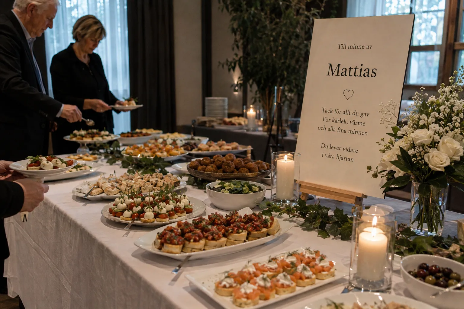 Minnesstund från Just Gourmet Catering